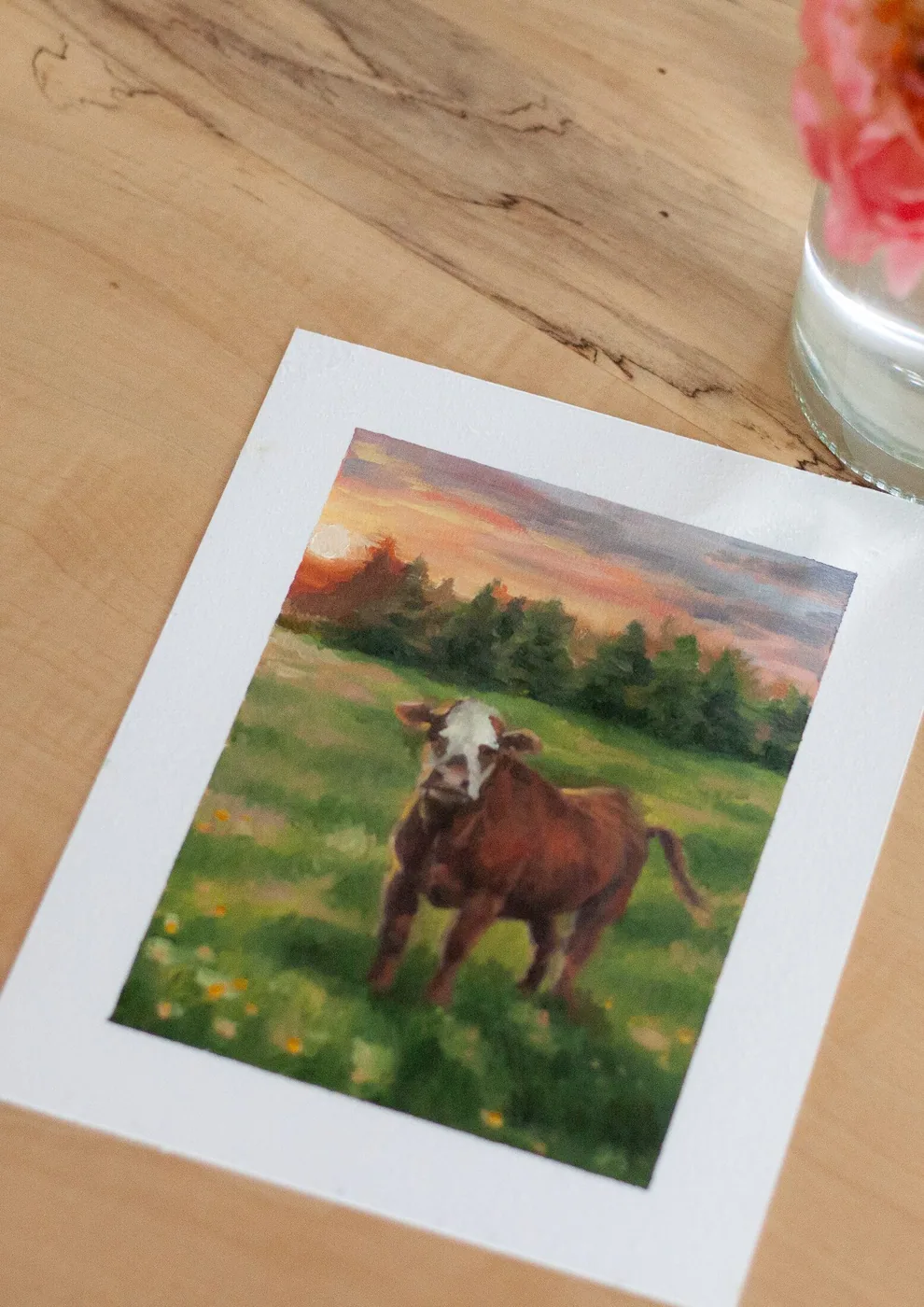 Study – Cow on Hoover, view 1