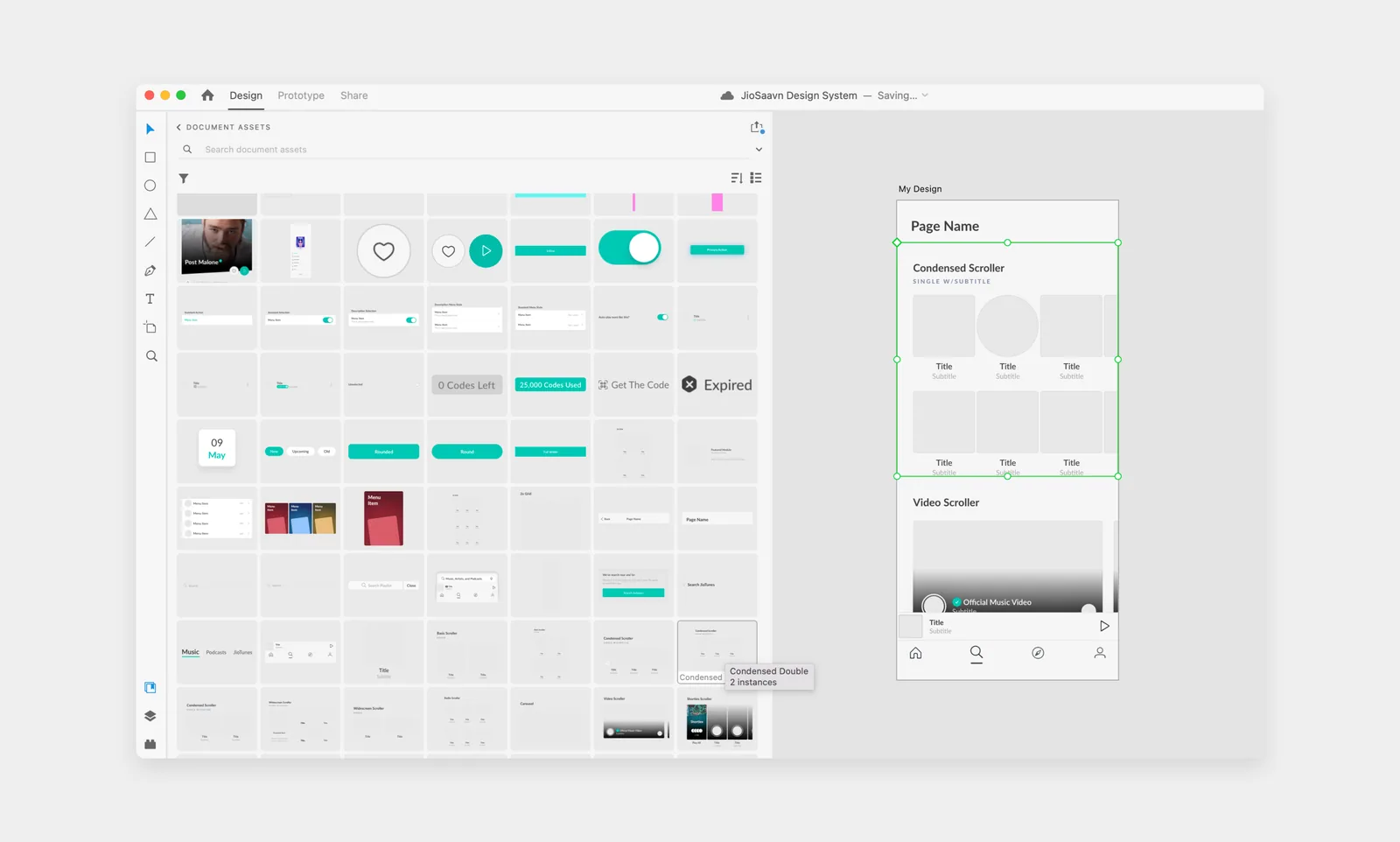 JioSaavn — Design system