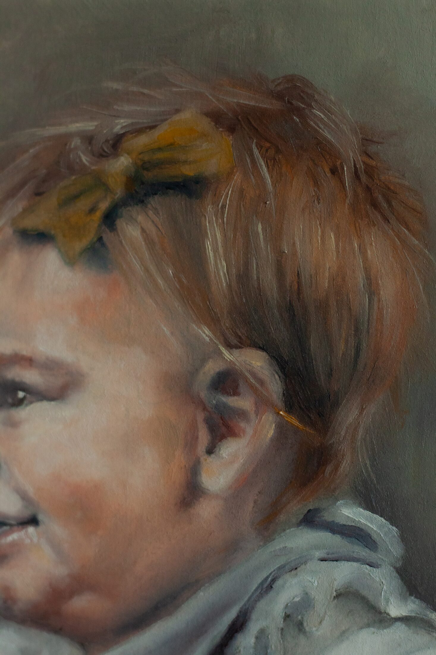 Study – Blake — additional view, oil painting by Leeann Sheely
