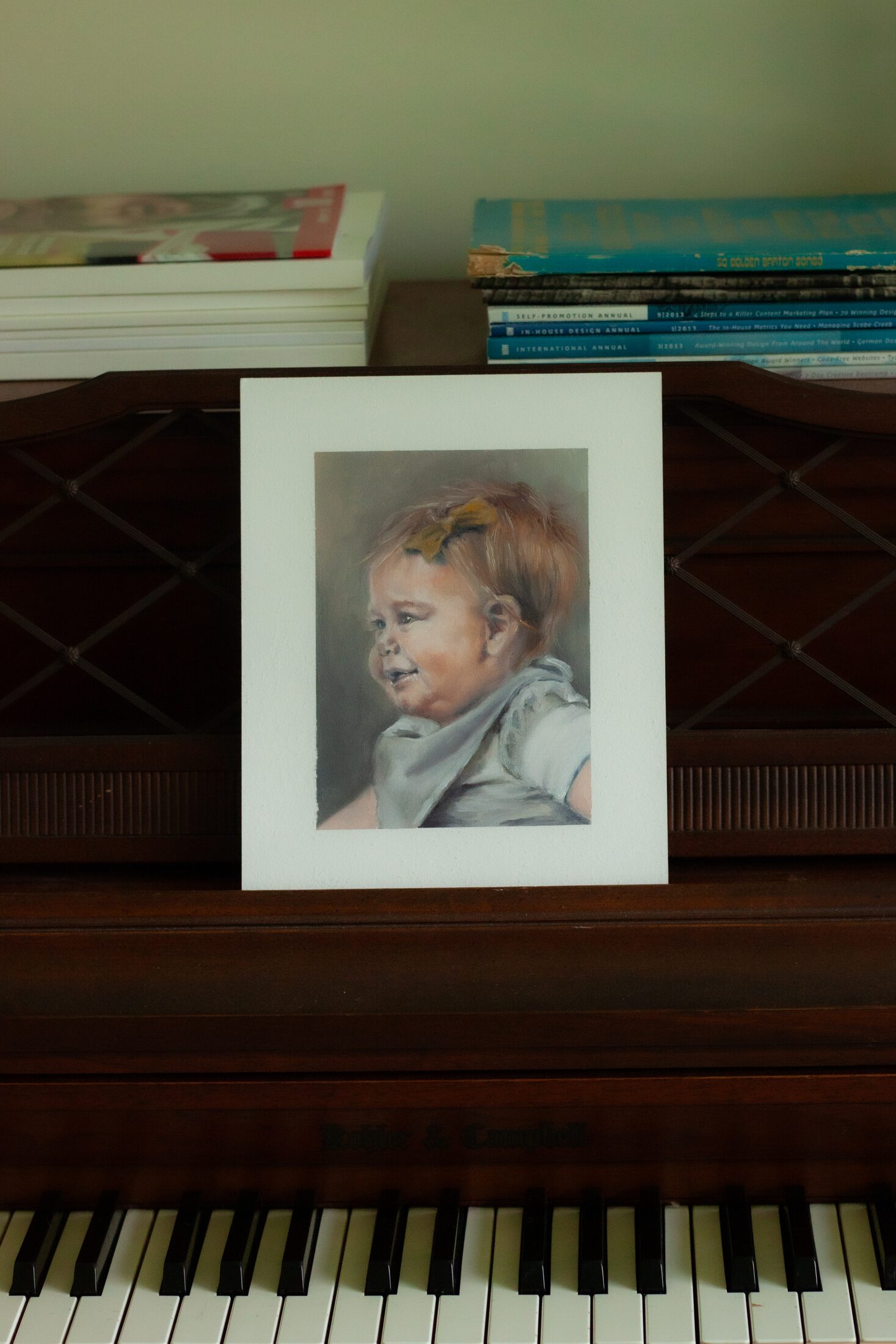 Study – Blake — additional view, oil painting by Leeann Sheely