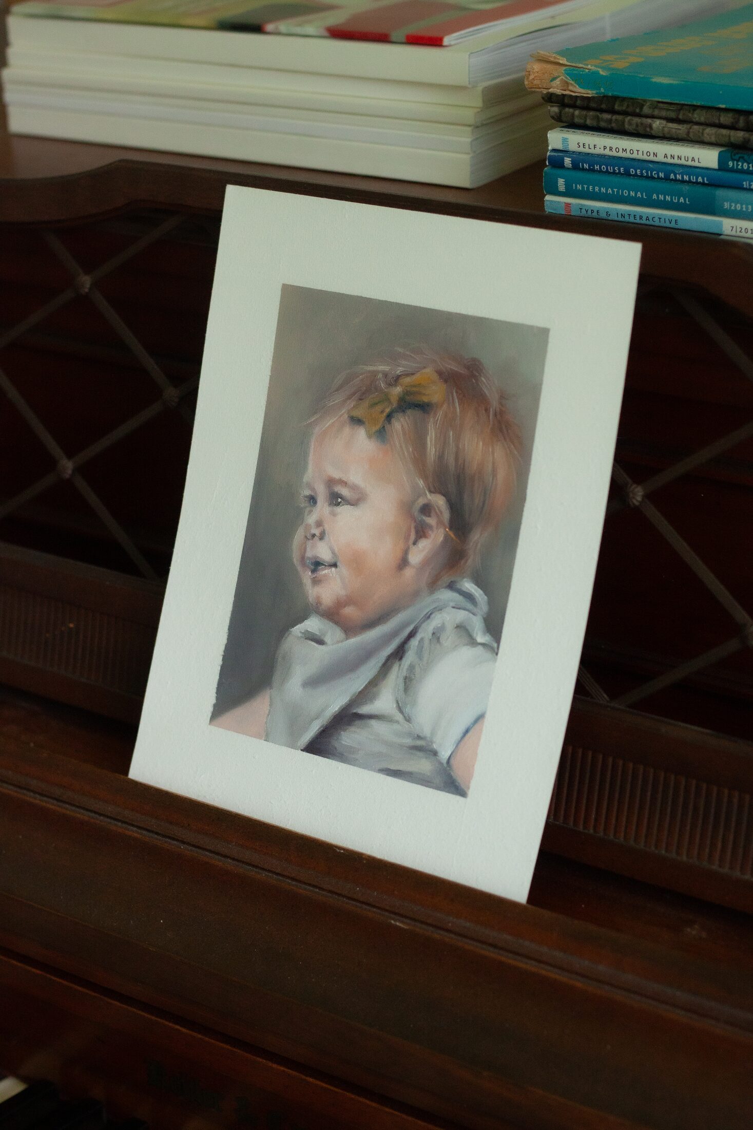 Study – Blake — additional view, oil painting by Leeann Sheely