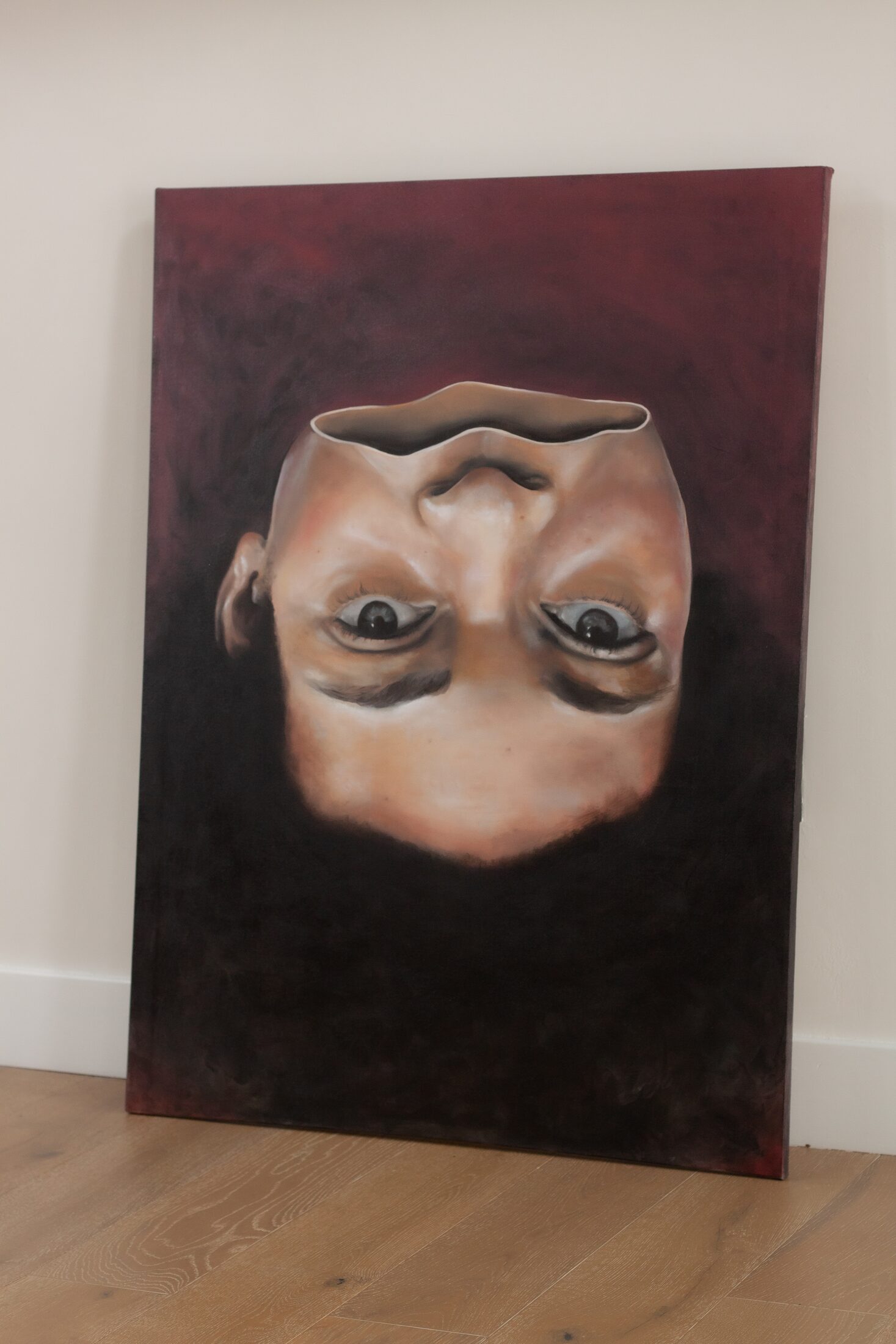 Empty — additional view, oil painting by Leeann Sheely